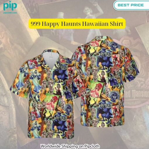 999 Happy Haunts Hawaiian Shirt Out of the world