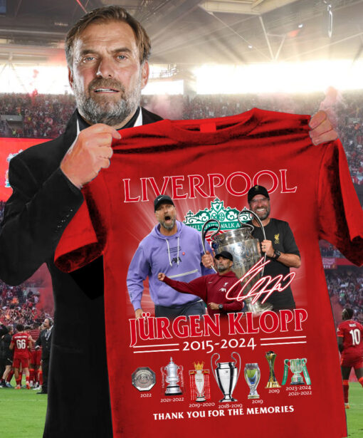 Jurgen Klopp Liverpool 2015 2024 Shirt