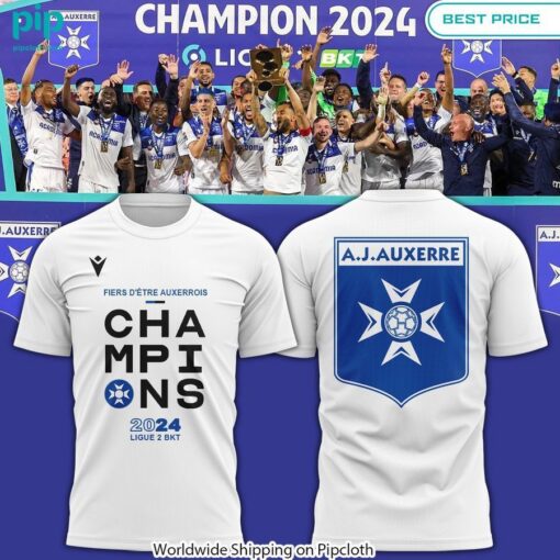 AJ Auxerre Champions 2024 Shirt Oh my God you have put on so much!