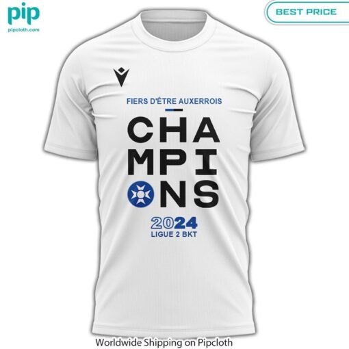 AJ Auxerre Champions 2024 Shirt I am in love with your dress