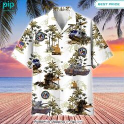 American Pride US Veterans Hawaiian Shirt Stand easy bro