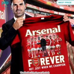 arsenal forever not just when we champion shirt 1