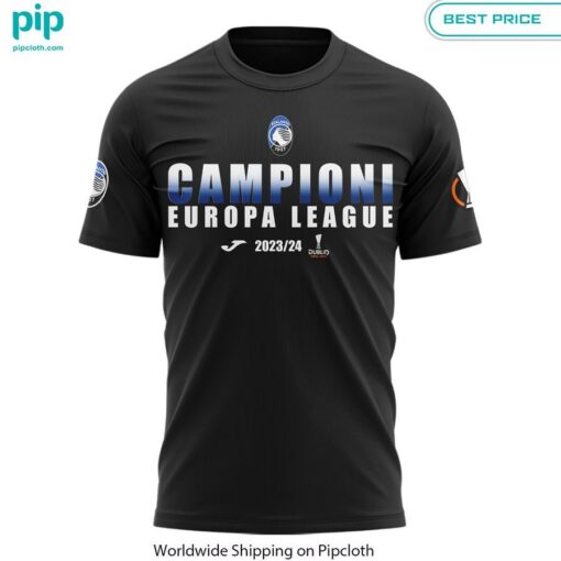 atalanta b c campioni europa league shirt 2