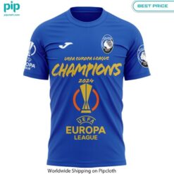 Atlanta BC Campione Maglietta Europa League 2024 Shirt Cutting dash