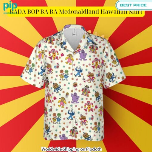 BADA BOP BA BA Mcdonaldland Hawaiian Shirt Cutting dash