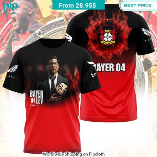 Bayer 04 Leverkusen Money Heist Shirt Loving click