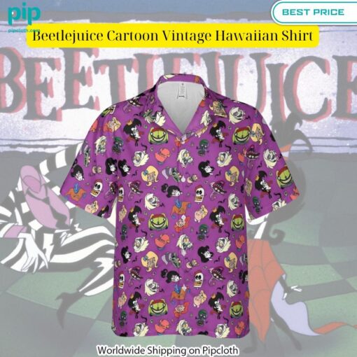 Beetlejuice Cartoon Vintage Hawaiian Shirt You look lazy