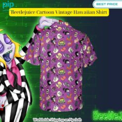 beetlejuice cartoon vintage hawaiian shirt 4