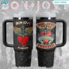 Bon Jovi 40th Anniversary Stanley Tumbler Radiant and glowing Pic dear