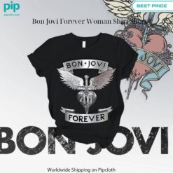 Bon Jovi Forever Woman Shirt Short Nice shot bro