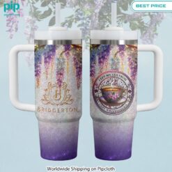 bridgerton i get my tea from lady whistledowns stanley tumbler 4