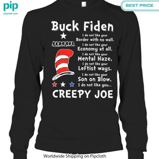 Buck Fiden I Do Not Like Your Border With No Wall Shirt Lovely smile