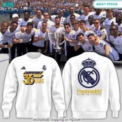 campeones 36 real madrid club de futbol sweatshirt 1