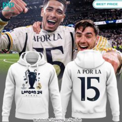 Champions League Final London 24 Real Madrid A Por La 15 hoodie Stunning