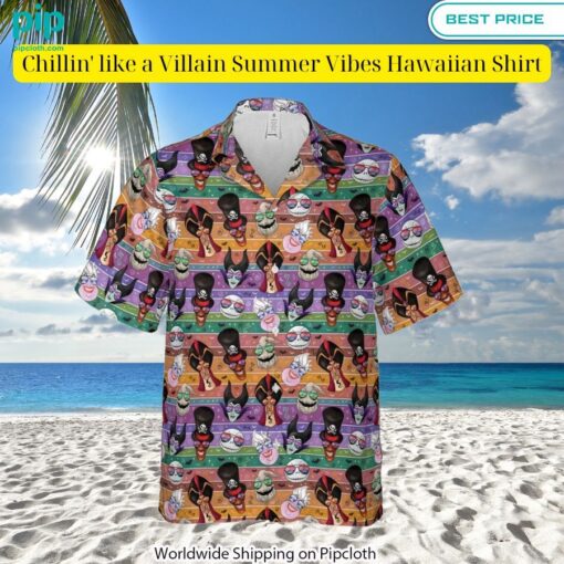 Chillin' like a Villain Summer Vibes Hawaiian Shirt I like your hairstyle