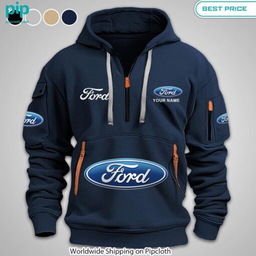 Ford Custom Name Half Zip Hoodie Your beauty is irresistible.