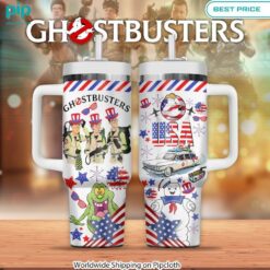 Ghostbusters USA the 4th of July Stanley Tumbler You look fresh in nature