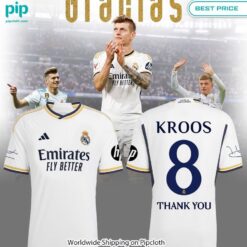 Gracias Toni Kroos Real Madrid Shirt Sizzling