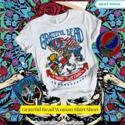 Grateful Dead Woman Shirt Short Amazing Pic