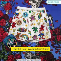 Grateful Dead Woman Shirt Short Your face is glowing like a red rose