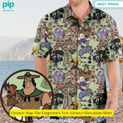 Groove Map The Emperor's New Groove Hawaiian Shirt Beauty queen