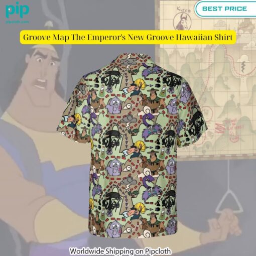 Groove Map The Emperor's New Groove Hawaiian Shirt Nice shot bro