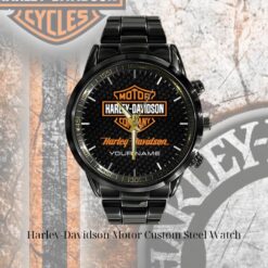 Harley Davidson Motor Custom Steel Watch Wow, cute pie