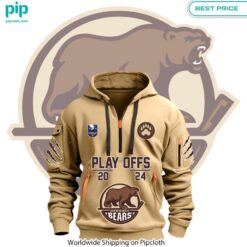 Hershey Bears Playoff 2024 Hafl Zip Hoodie You look handsome bro