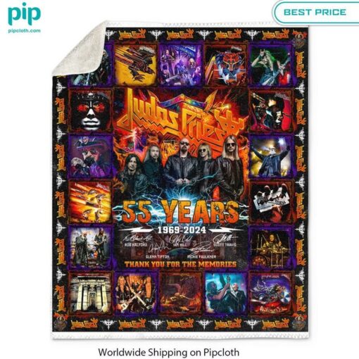 Judas Priest 55 Years Blanket Great, I liked it