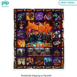 Judas Priest 55 Years Blanket Nice shot bro