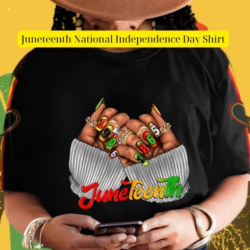 Juneteenth National Independence Day Shirt Loving click