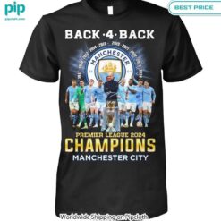 manchester city premier league champions back 4 back shirt 1