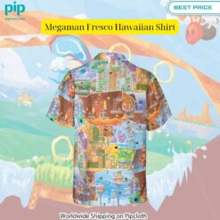 Megaman Fresco Hawaiian Shirt Such a charming picture.