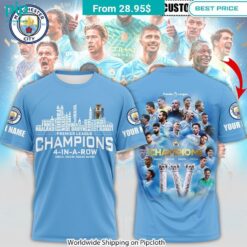 personalized manchester city champions premier league 2023 24 shirt 1