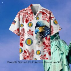 Proudly Served US Veterans Hawaiian Shirt I like your hairstyle