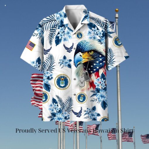 Proudly Served US Veterans Hawaiian Shirt Nice shot bro