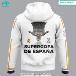 real madrid club supercopa de espana 2024 hoodie 3