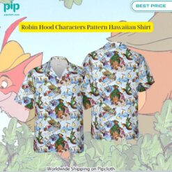 Robin Hood Characters Pattern Hawaiian Shirt You look handsome bro