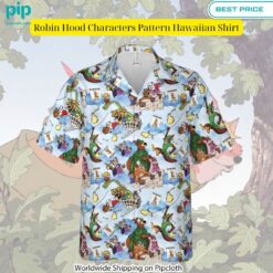 Robin Hood Characters Pattern Hawaiian Shirt Good look mam