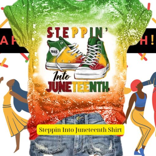 Steppin Into Juneteenth Shirt Have you joined a gymnasium?