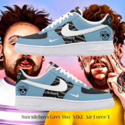 Suicideboys Grey Day NIKE Air Force 1 Stand easy bro