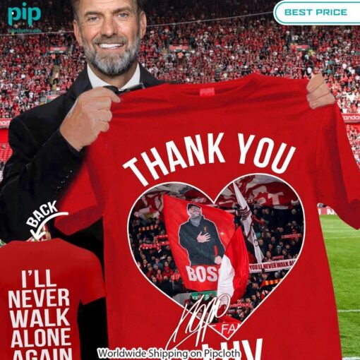 Thank you Jurgen Klopp Liverpool Luv Shirt I like your dress, it is amazing