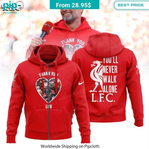 thank you jurgen klopp liverpool youll never walk alone hoodie 4