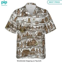 The Tapestry Journey Monty Python Hawaiian Shirt Radiant and glowing Pic dear