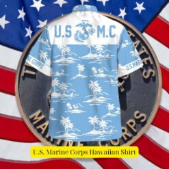 U.S. Marine Corps Hawaiian Shirt Stand easy bro