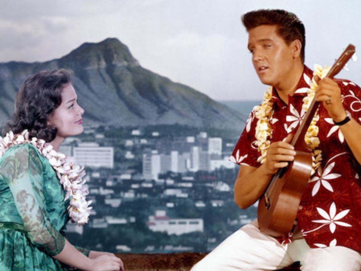 Elvis Presley in Blue Hawaii Movie