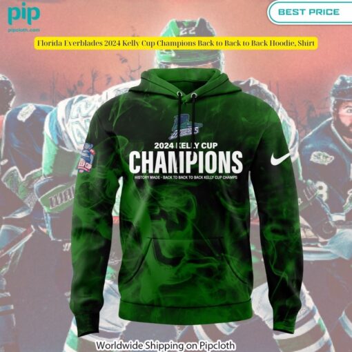 Florida Everblades 2024 Kelly Cup Champions Back to Back to Back Hoodie, Shirt (5)