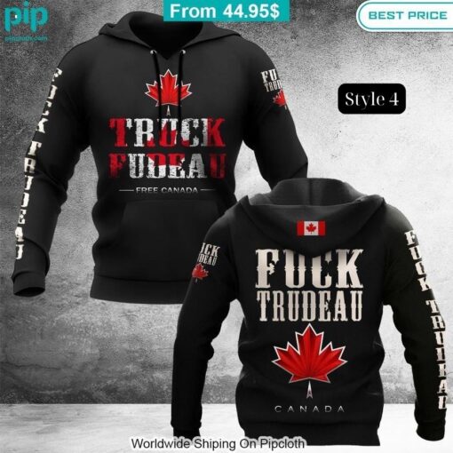 Fuck Justin Trudeau Maple Leaves Hoodie (4)