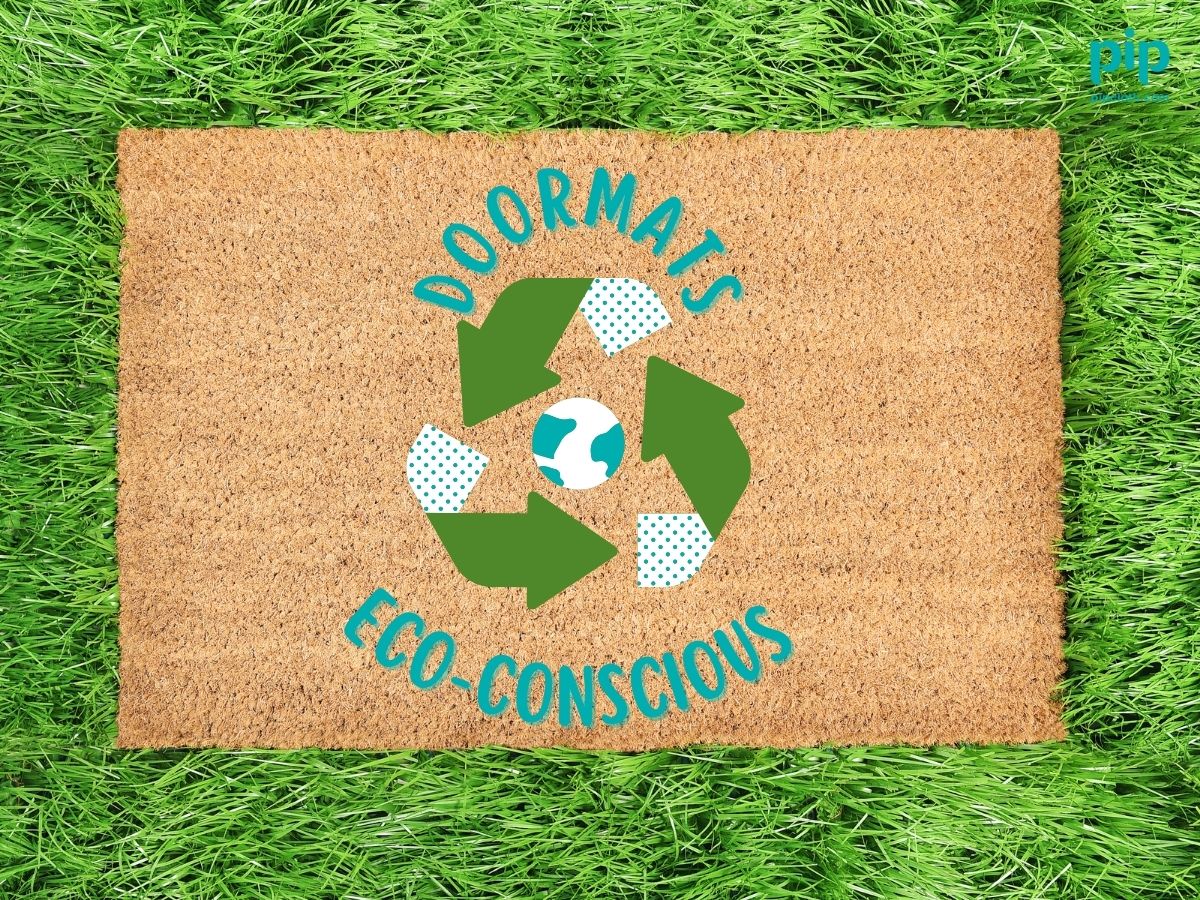 Green Greetings Embracing Eco Conscious Doormats for a Sustainable Home