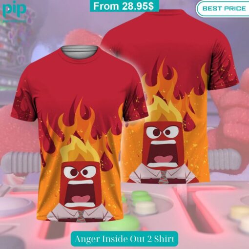 Anger Inside Out 2 Shirt I am in love with your dress